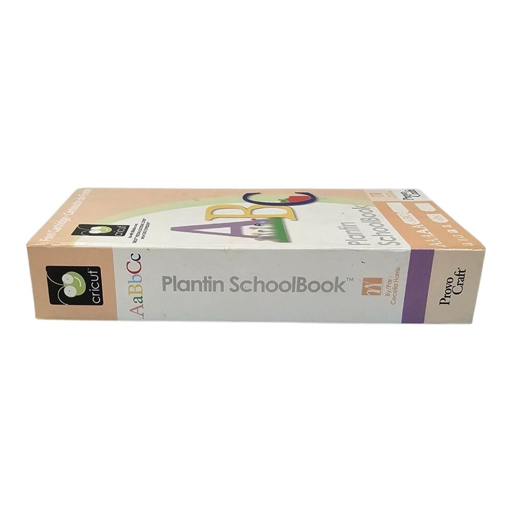 Cricut Provo Craft Font Cartridge Plantin Schoolbook 290390 Link Status Unknown - Picture 14 of 15